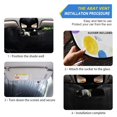 thumbnail image 5 of Iauyy Foldable Windshield Sun Shade for Cars, Interior Sun Protection for car UV Protection for Sedan/SUV/Truck, (S/M/L) Colorful Little Bubbles, 5 of 8