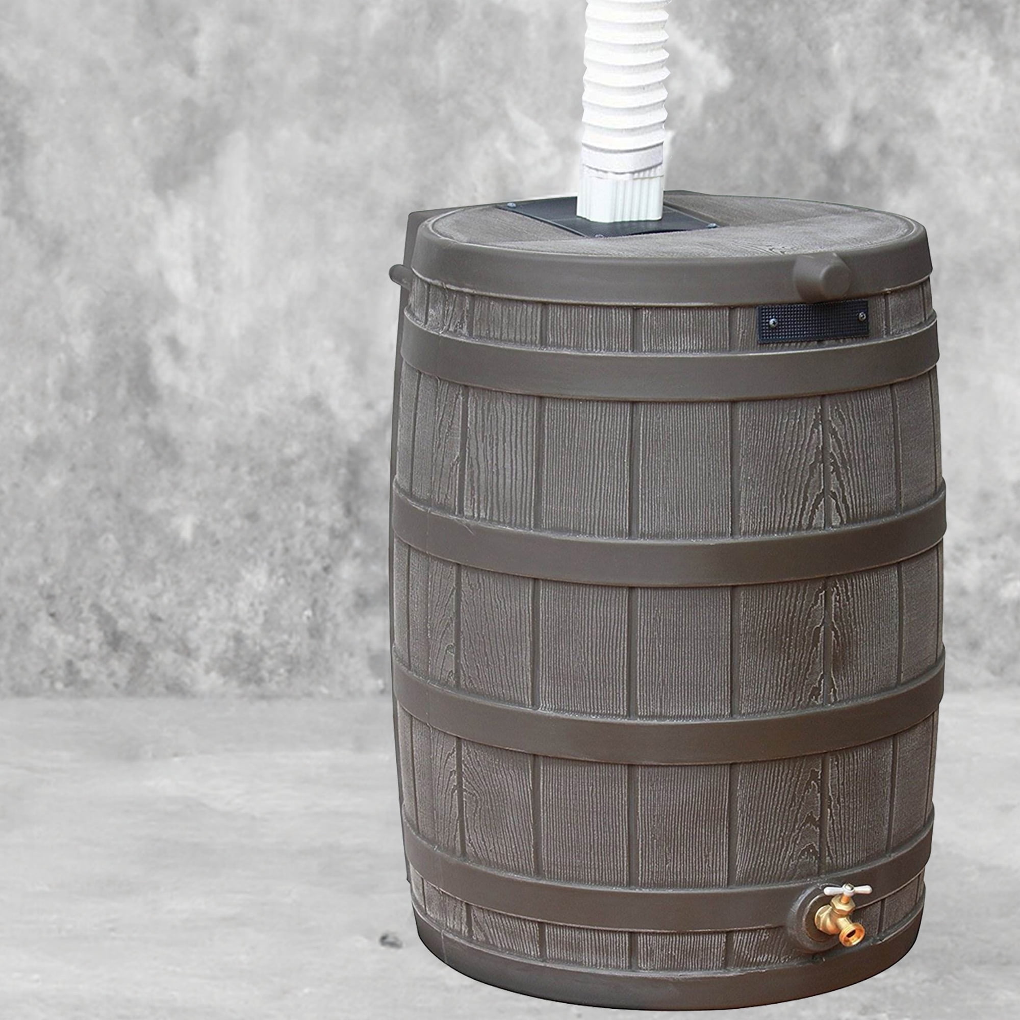 Good Ideas Rain Wizard 50 gal Plastic Rain Barrel w/ Brass Spigot (4 Pack)