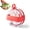 Red, variant on Ice Cube Maker Bottle, 2-in-1 Ice Cube Tray Bottle with Straw & Easy Press Ice Tray, Leak-proof Vertical Ice Maker for Freezer, Portable for Travel, Gym, Home Use (Green)
