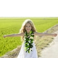 thumbnail image 4 of 3Pcs Hawaiian Summer Theme Simulation Plant Garland Set, Fake Flower Lei for Party Decoration, Luau Supplies for Kids and Adults, Game Props, 4 of 7