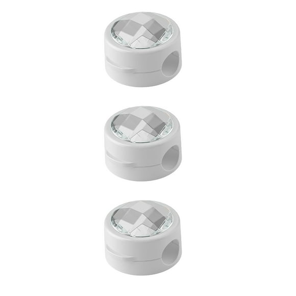 Câble de Chargement Usb 3 Ensembles d'Organisateurs de Câbles Diamant Simulé Pince de Fixation de Câble de Données Crochet de Fiche de Câble de Chargement de Téléphone Mobile Collecte de Câble de Données Rangement Organiseur de Câbles Pinces