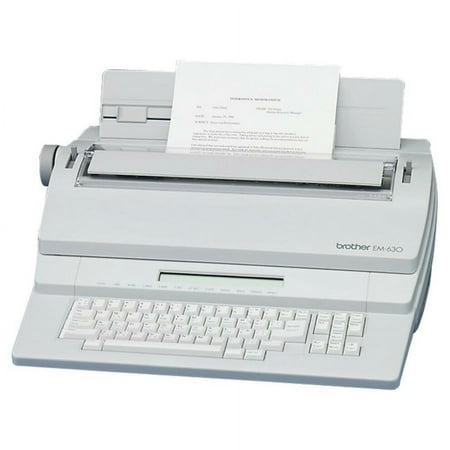 EM-630 Electronic Typewriter with Display