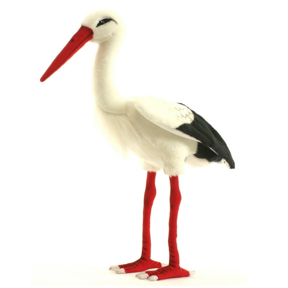 Hansa - Plush Adult Stork, 17 Inches