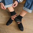 thumbnail image 3 of Naloa Patriotic USA Butterfly Art Ankle Socks for Women Non Slip Socks No Show Socks Classic Low Cut Casual Socks Casual Socks, 3 of 7