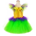 thumbnail image 4 of XDZJLR Robes pour Filles Carnaval Trois Couleurs Côté Lumineux avec Robe de Fête Performance, 4 of 5