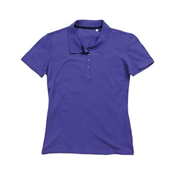 Stedman Stars - Polo de algodón modelo Hanna para mujer (Lila Profundo)