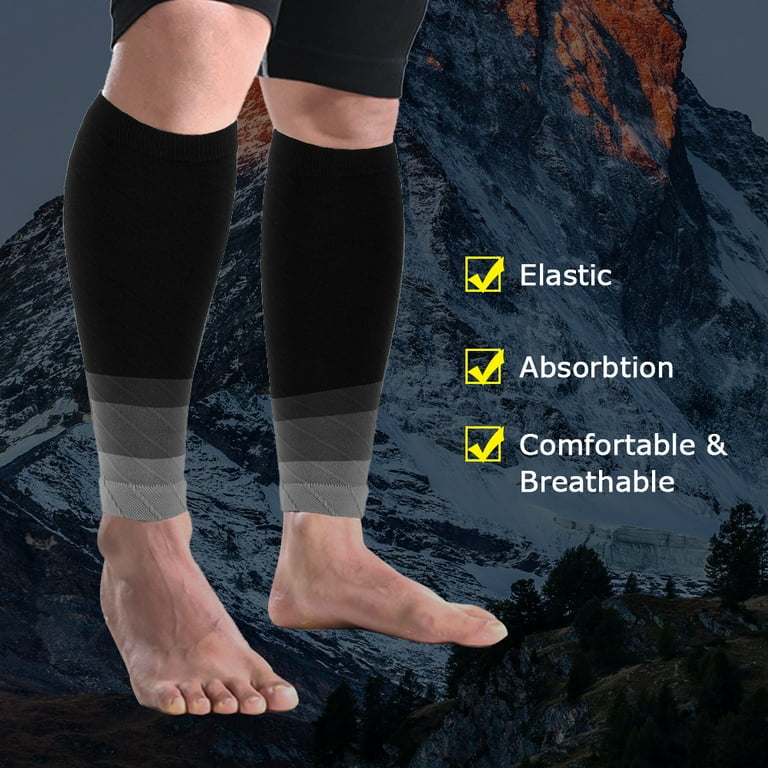 ODOMY Calf Compression Sleeves Leg Compression for Men & Women, Best Calf  Compression for Sports Running,Shin Splint,Varicose Vein & Calf Pain Relief  