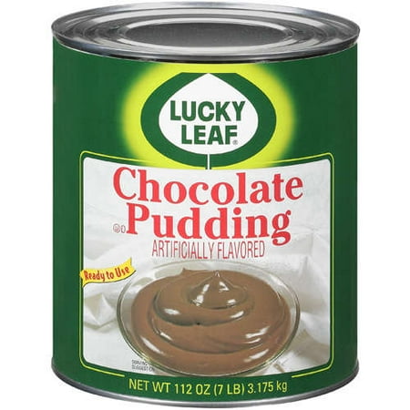 Lucky Leaf: Chocolate Pudding, 112 oz