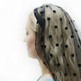 thumbnail image 3 of Bufandas de gasa para mujer, diadema con encaje, longitud media, alta gama, tacto vintage, fotografía, bufanda para mujer, 3 of 5