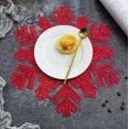 thumbnail image 4 of SuoKom Leather Placemat Solid Colour Faux Leather Placemats , Coffee Mats, Kitchen Table Mats,, Easy to Clean Kitchen Table Mats, 4 of 7