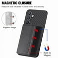 thumbnail image 4 of Case For FOXDOCK Samsung Galaxy S24 Plus Stand Function RFID Blocking Magnetic Card Holder Complete Camera Safety, 4 of 4