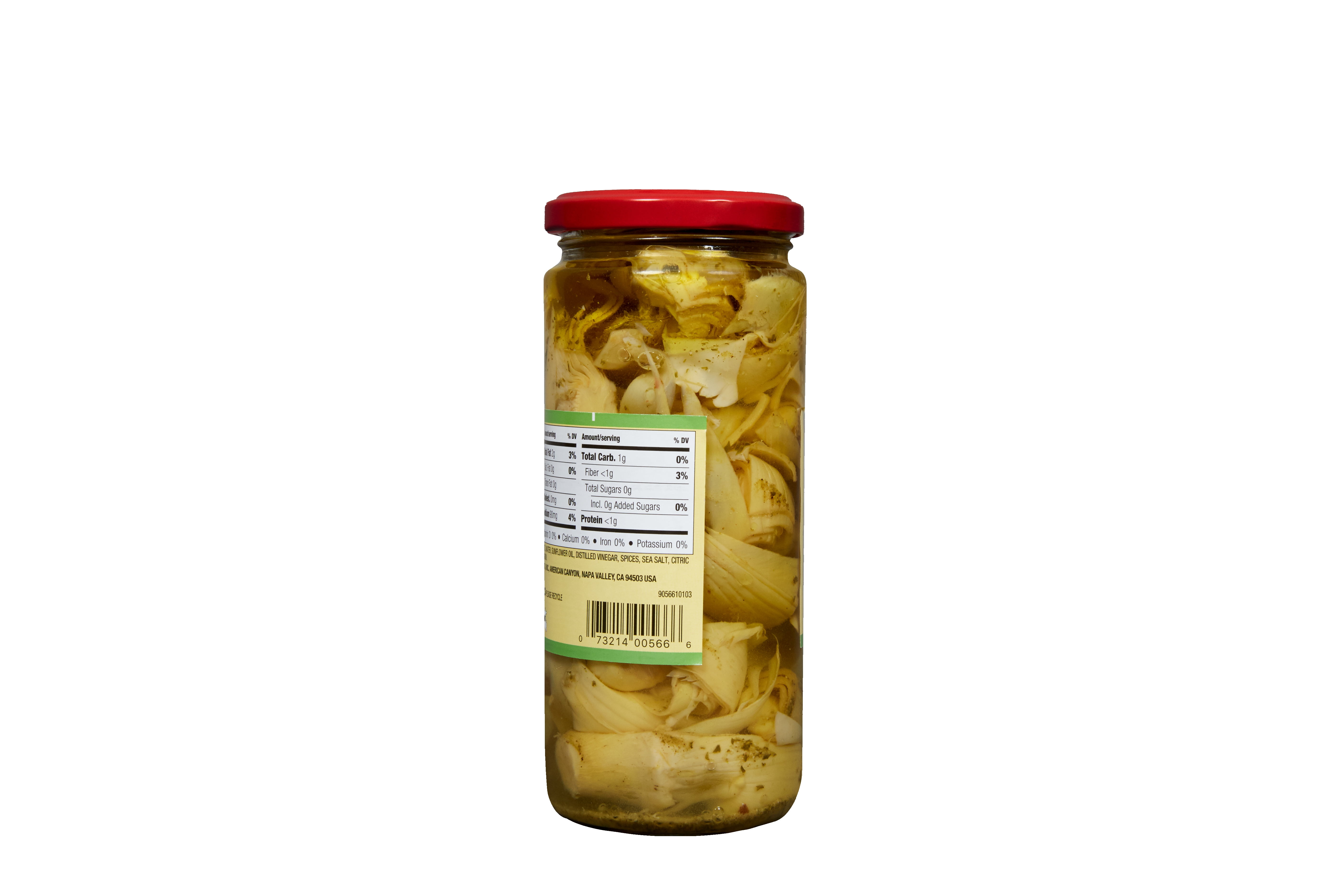 (3 pack) Mezzetta Marinated Artichoke Hearts Quartered, 14.5 oz Jar