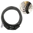 thumbnail image 2 of Coded Bicycle Lock, Bicycle Cable Lock, High Strength Easy To Operate, Mountain Bicycle For Bike Children Home, 2 of 8