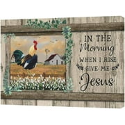 Farmhouse Rooster Canvas Wall Art Farm Barn Chicken Sunflowers Pictures Wall Decor Rustic Chicken Painting Prints Framed Artwork Decor for Bathroom Bedroom Kitchen 12x16