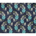 thumbnail image 4 of oneOone Cotton Flex Fabric Leaves & Floral Block Print Fabric By The Yard 40 Inch Wide, 4 of 4