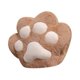thumbnail image 5 of Cojín con forma de pata de gato, manta con forma de pata de gato, cojín decorativo con forma de pata de gato, regalo de cumpleaños, cojín de oficina, sofá Marrón oscuro, 5 of 9