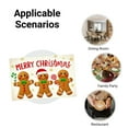 thumbnail image 5 of Jbralid Christmas Gingerbread Men Placemat Set of 6 for Home Kitchen Table Decor 12x18 inch, 5 of 5