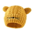 thumbnail image 5 of Gaexia Toddler Beanies Boys,Winter Cat Ears Knitted Hat For Kids Cozy Lined Cap Outdoor Warm Baby Toddler Children Cold Weather, 5 of 6