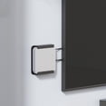 thumbnail image 3 of Support Mural pour Mac Mini Compatible VESA sous Bureau Économiseur d'Espace Support en Métal pour M2 M4 Modèle 2024 Noir Blanc, 3 of 8