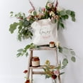 thumbnail image 4 of Floral Personalized Name Matron of Honor Wedding Cotton Canvas Tote Bag, 4 of 4