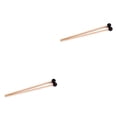 thumbnail image 2 of Toystoory Pack of 2 Bell Mallets Sticks with Bass Energy Hand Drumsticks Percussion Handle Hammers Musical Wood Chime uno 2piezas Toystoory CBP458017, 2 of 6