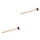 thumbnail image 4 of Soidarity Pack of 2 Bell Mallets Sticks with Bass Energy Hand Drumsticks Percussion Handle Hammers Musical Wood Chime uno 2piezas Soidarity CBP458017, 4 of 6
