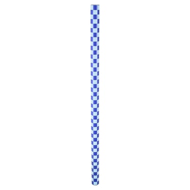 Blue Checkered Gift Wrap Paper, 12.5 sq ft, by Way To Celebrate