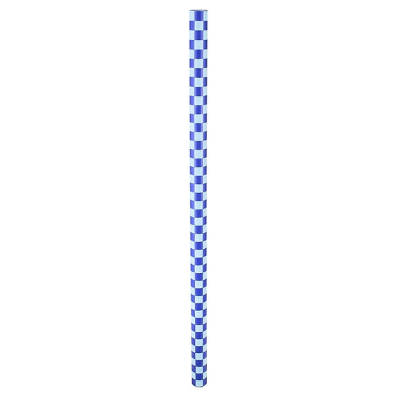 Blue Checkered Gift Wrap Paper, 12.5 sq ft, by Way To Celebrate