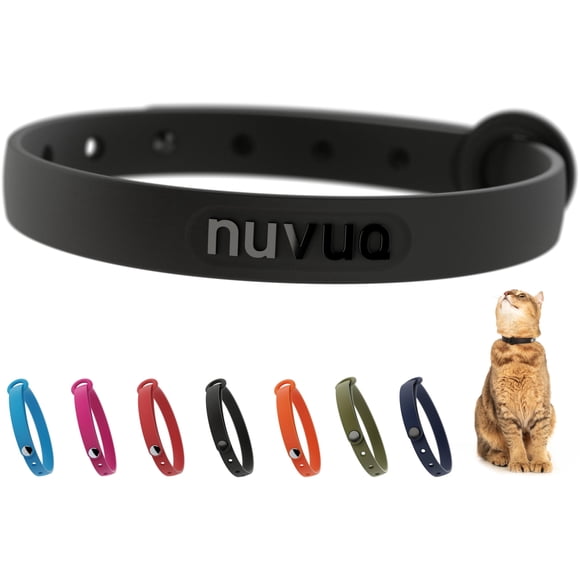 Collar para gatos Nuvuq Silicone Soft Comfortable Breakaway Black