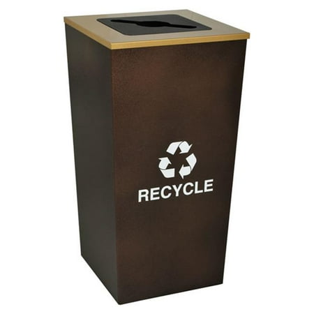 Ex-Cell Metro 34-Gal Indoor Industrial Recycling Bin