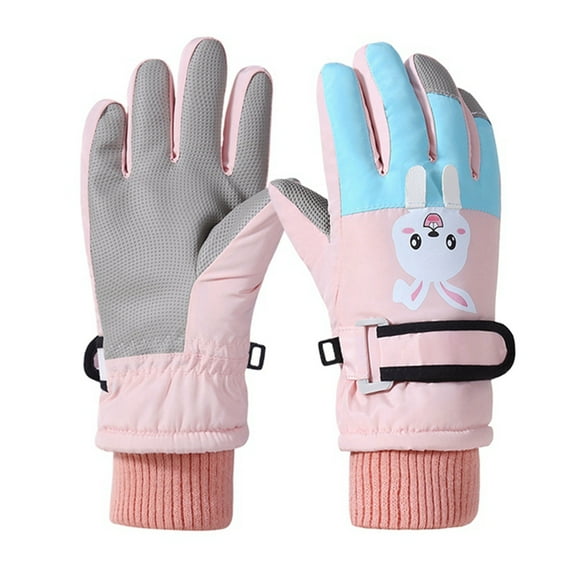 GYRATEDREAM Kids Boy Girl Warm Winter Gloves Non Slip Riding Driving Hiking Ski Snow Gloves Thermal Winter Gloves
