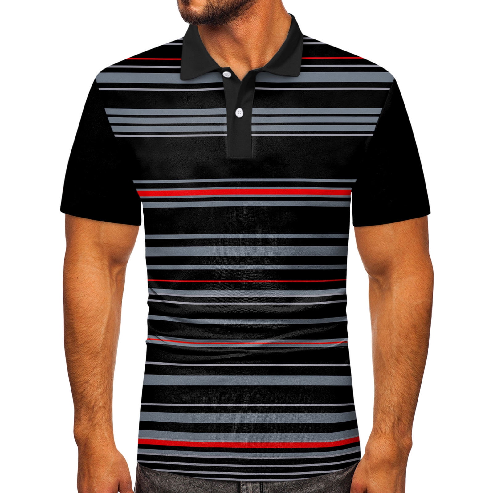 Gubotare Ralph Lauren Polo Shirts For Men Funny Golf Shirts for Men, Golf for Men, Crazy Golf Shirts for Men,Gray XXL Walmart.com