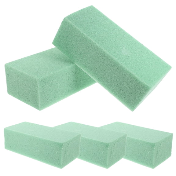Raindrops 6-Pack Floral Foam Blocks for Flower Arranging, Reusable Craft Supplies for Florists and Home Decor Projects