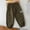 Army Green, variant on fnnxnal Girls' Cargo Pants for Girls Kids, Army Green with Pockets, Elastic Waisted Loose Fit Solid Color Casual Summer Pants Size 1 T