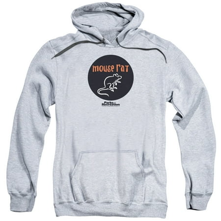 Parks & Rec - Mouse Rat Circle - Pull-Over Hoodie - (Best Pranks To Pull On Someone)