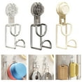 thumbnail image 3 of Suction Washbasins Hook Rack Waterproof Wash Basins Wall Hooks Hanging Kitchen transparent, 3 of 4