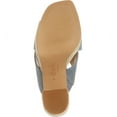 thumbnail image 4 of CHARLES BY Charles David Index Denim Platform Espadrille Sandals High Heel Mules (Light Blue, 9), 4 of 4