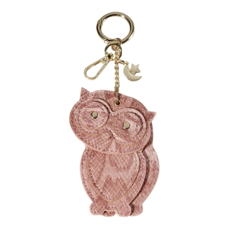 Owl Key FOB Ring - Key Chain Decoration for bags with clasp