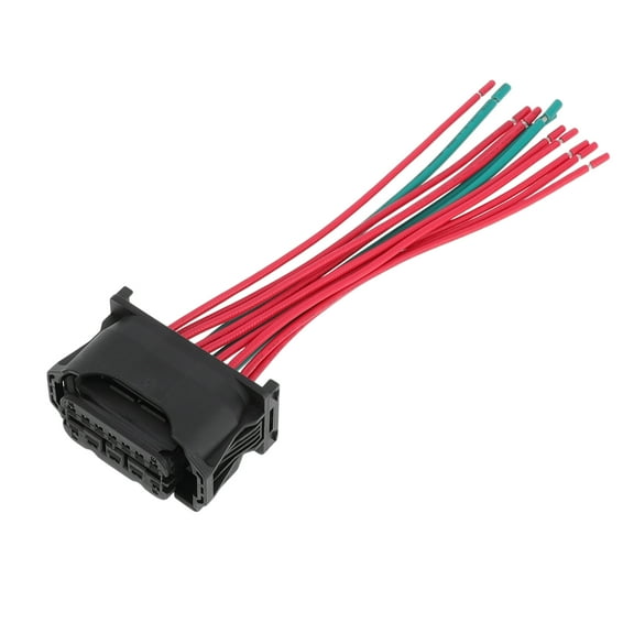 Unique Bargains No.6925638/61132359991 12 Pin Headlight Halogen Lamp Connector Wiring Harness for BMW E60 G30 E63 F20 F30 E87 E90 E92 Headlight Repair Lamp Harness Connector Plug Cable Socket