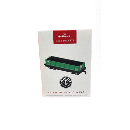 Hallmark 2025 Keepsake Lionel 812 Gondola Car Metal Christmas Ornament New w Box