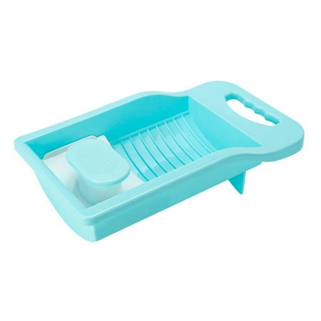 

Foldable Washboard Household Antislip Laundry Washing Manual Clothing Laundry Cleaning Tool Blue