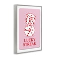 thumbnail image 3 of Stupell Industries Modern Lucky Streak Dice Gray Framed Giclee Art, 12 x 18, by Martina Pavlova, 3 of 8