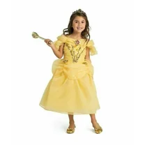 DISNEY AUTHENTIC~ Princess BELLE Gown Halloween Costume Size 3 Beauty & the Beast