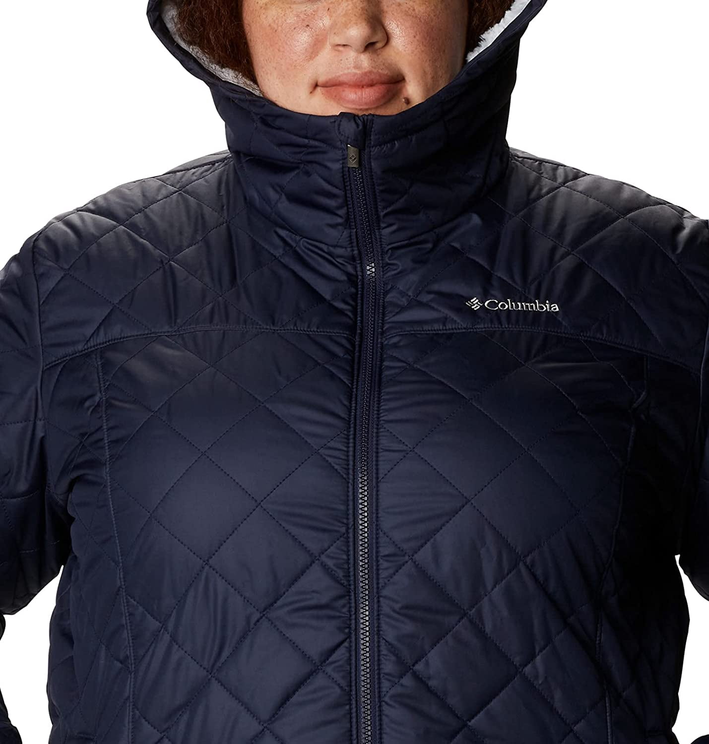 Columbia Women's Copper Crest Hooded Jacket Dark Nocturnal Large -  Walmart.com