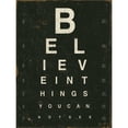 thumbnail image 3 of Pela Studio 19x24 Black Modern Framed Museum Art Print Titled - Eye Chart III, 3 of 5