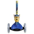 thumbnail image 2 of Paw Patrol Chase Ride-N-Glide Buddies 3D Toddler Scooter, 3 Wheel Scooter for Kids Ages 3+, Blue, 2 of 9