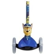 Paw Patrol Chase Ride-N-Glide Buddies 3D Toddler 3-Wheel Kick Scooter for Boys and Girls Ages 3 and Up, Blue