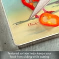 thumbnail image 7 of CounterArt Flamingo Horizon 3mm Tempered Glass Cutting Board 15" by 12", 7 of 7