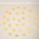 thumbnail image 4 of Nvzi Paquete de 2 guirnaldas de estrellas brillantes de 13 pies para decoración, banderines colgantes brillantes, bodas, cumpleaños, festivales, fiestas, pentagrama dorado, 4 of 4