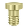 thumbnail image 2 of Deltana Hpss70u3-unl Hinge Extended Button Tip, Unlacquered Brass, 2 of 2